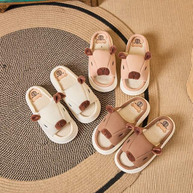 New Cartoon Card Pibalaya Slippers Hot-selling Cartoon Sandals Slippers