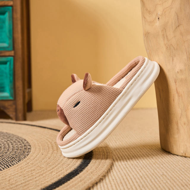 New Cartoon Card Pibalaya Slippers Hot-selling Cartoon Sandals Slippers