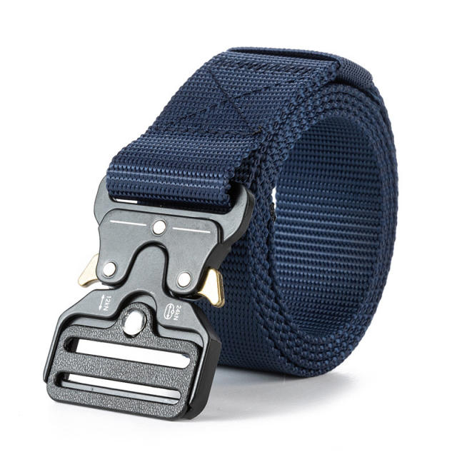 Men's Cobra tactical belt men's outdoor nylon buckle belt