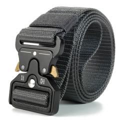 Men's Cobra tactical belt men's outdoor nylon buckle belt