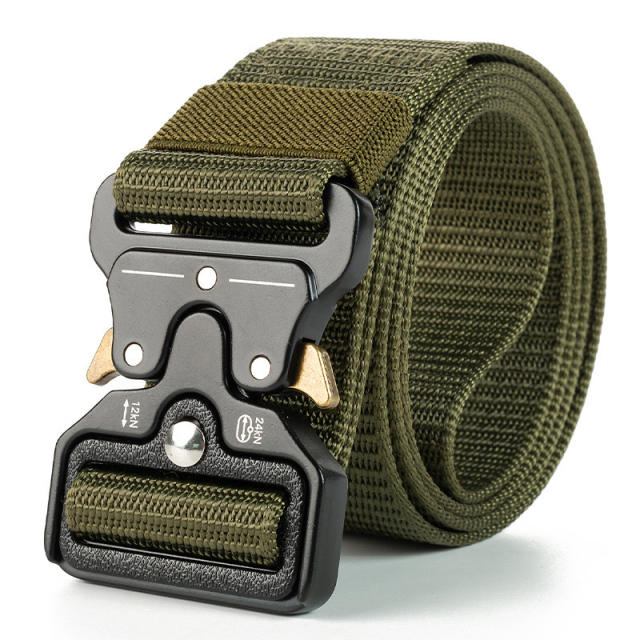 Men's Cobra tactical belt men's outdoor nylon buckle belt