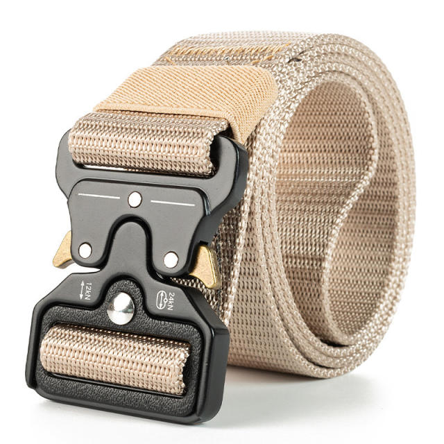 Men's Cobra tactical belt men's outdoor nylon buckle belt