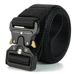 Men's Cobra tactical belt men's outdoor nylon buckle belt