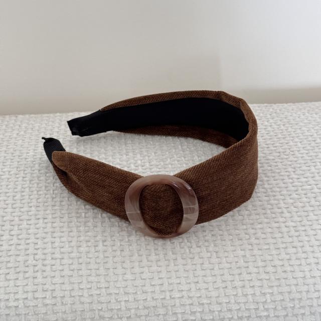 Autumn winter design easy match fabric headband