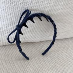 Korean fashion sweet bow zig zag headband