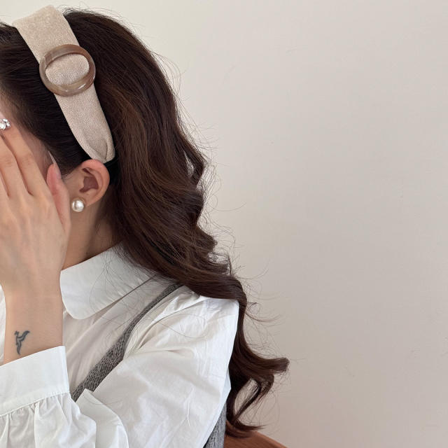 Autumn winter design easy match fabric headband