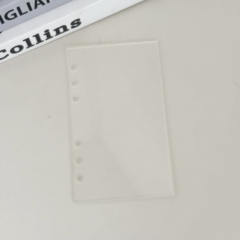 A6 acrylic transparent double-sided film loose-leaf hard shell DIY photo album can be equipped with loose-leaf core