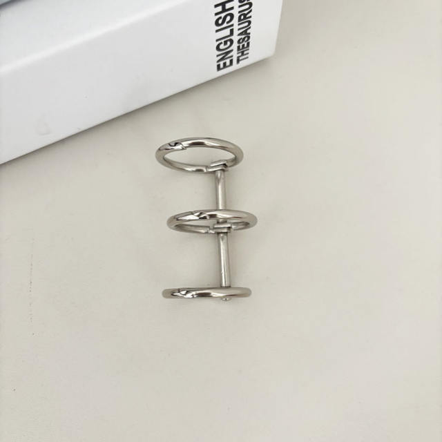 A6 acrylic transparent double-sided film loose-leaf hard shell DIY photo album can be equipped with loose-leaf core