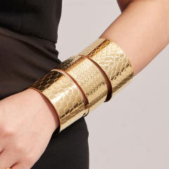 35mm wide design stainless steel cuff bangle arm bangle