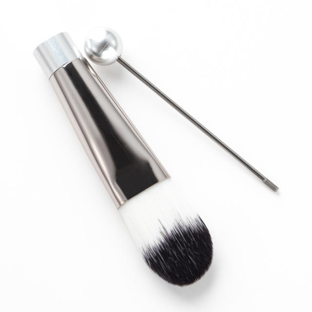 5pcs set DIY metal handle beaded makeup brush suit without bead