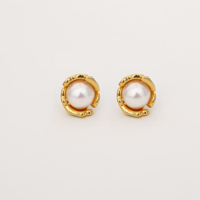 New Chinese Style Natural Freshwater Pearl Earrings