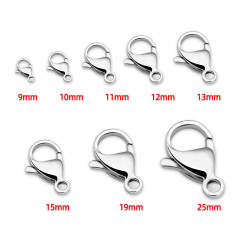 Stainless Steel 18K Gold Color-Preserving Lobster Clasp 10pcs/pack