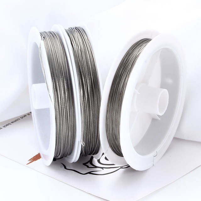 Stainless steel new wire 0.3/0.5/0.6mm wire diameter jewelry line DIY necklace bracelet beaded accessories