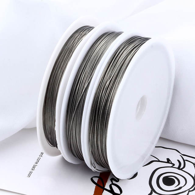 Stainless steel new wire 0.3/0.5/0.6mm wire diameter jewelry line DIY necklace bracelet beaded accessories