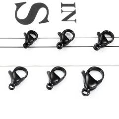 Stainless Steel 18K Gold Color-Preserving Lobster Clasp 10pcs/pack