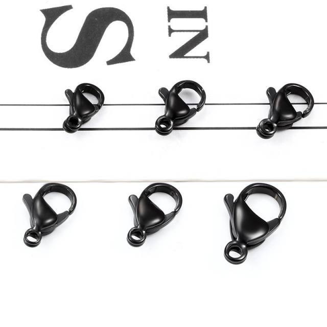 Stainless Steel 18K Gold Color-Preserving Lobster Clasp 10pcs/pack