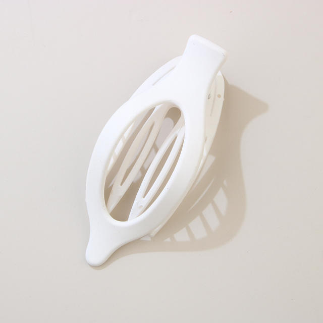 Leaf Oval Hairpin Fashion Simple Back of Head Hairpin Duckbill Clip