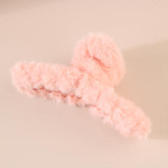 Stuffed Hair Clip Furry Hair Clip Large Hair Volume Shark Clip