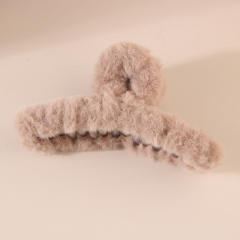 Stuffed Hair Clip Furry Hair Clip Large Hair Volume Shark Clip