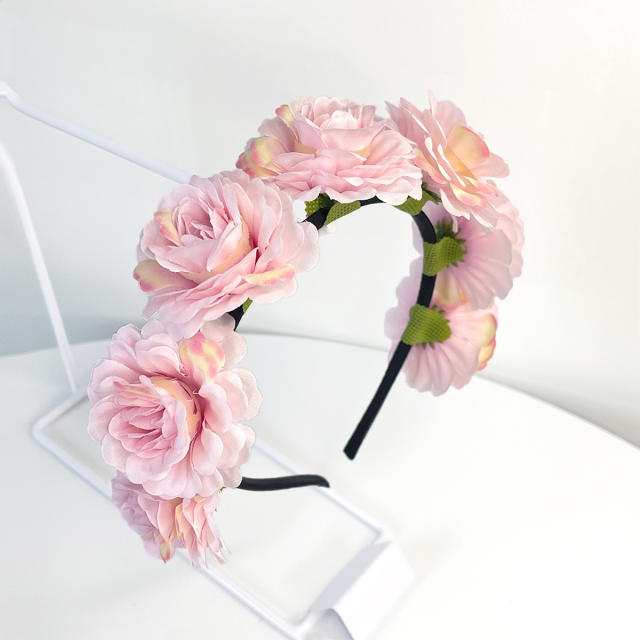 Spring summer new flower headband