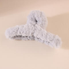 Stuffed Hair Clip Furry Hair Clip Large Hair Volume Shark Clip