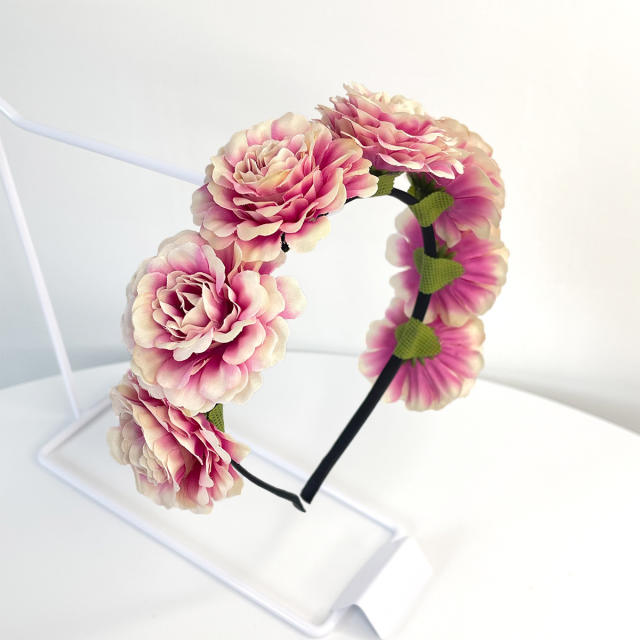 Spring summer new flower headband