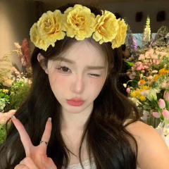 Spring summer new flower headband