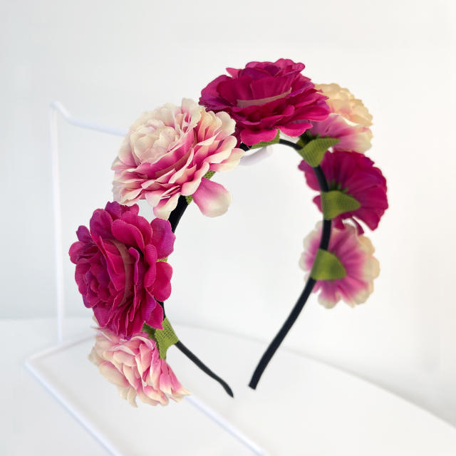 Spring summer new flower headband