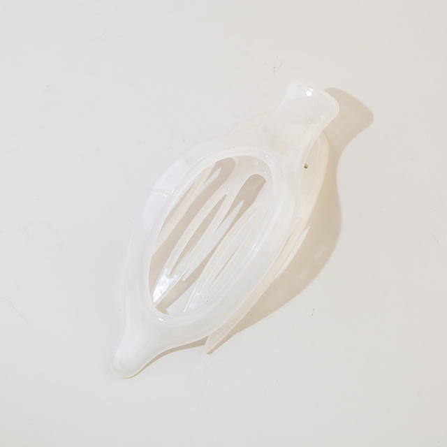 Leaf Oval Hairpin Fashion Simple Back of Head Hairpin Duckbill Clip