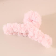 Stuffed Hair Clip Furry Hair Clip Large Hair Volume Shark Clip