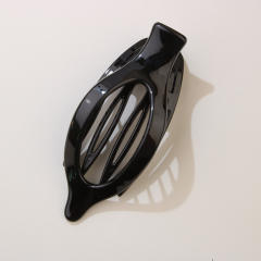 Leaf Oval Hairpin Fashion Simple Back of Head Hairpin Duckbill Clip
