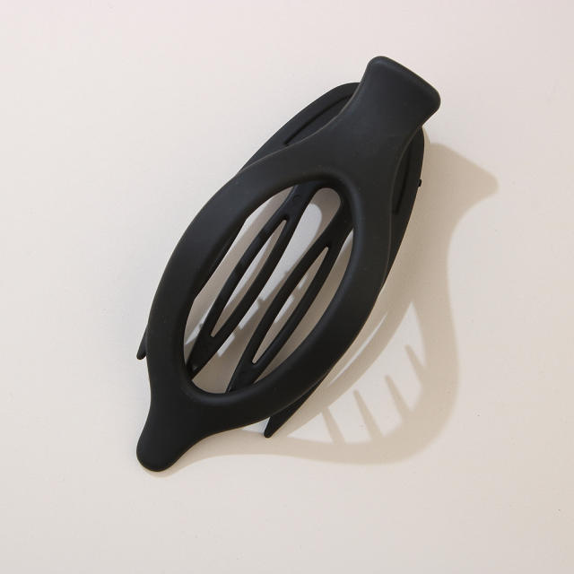 Leaf Oval Hairpin Fashion Simple Back of Head Hairpin Duckbill Clip