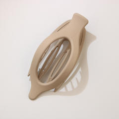 Leaf Oval Hairpin Fashion Simple Back of Head Hairpin Duckbill Clip