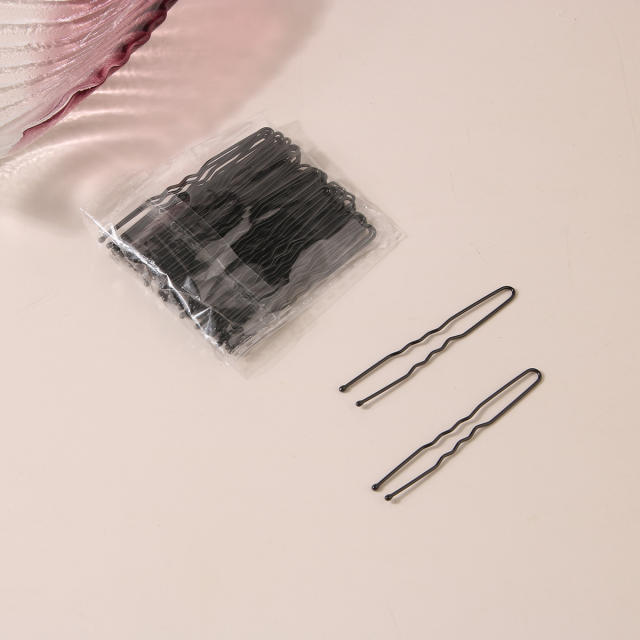 Hot sale 50pcs U-shaped clip ball head tool studio shape fixed hairpin