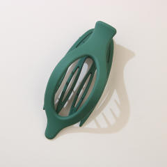 Leaf Oval Hairpin Fashion Simple Back of Head Hairpin Duckbill Clip