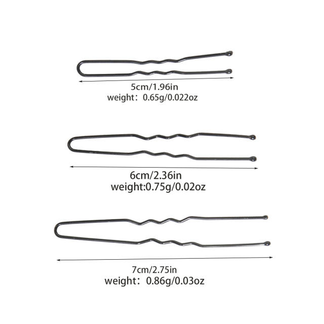 Hot sale 50pcs U-shaped clip ball head tool studio shape fixed hairpin