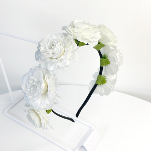 Spring summer new flower headband