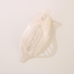 Leaf Oval Hairpin Fashion Simple Back of Head Hairpin Duckbill Clip