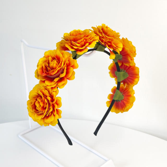 Spring summer new flower headband