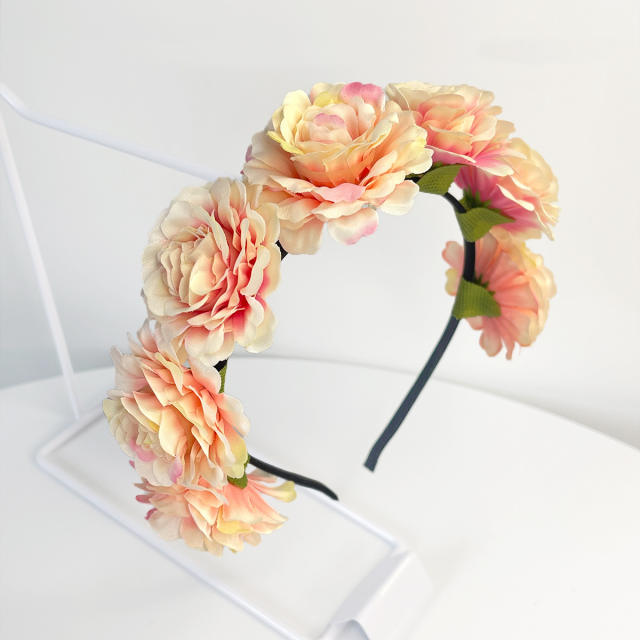 Spring summer new flower headband