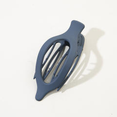 Leaf Oval Hairpin Fashion Simple Back of Head Hairpin Duckbill Clip