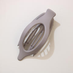 Leaf Oval Hairpin Fashion Simple Back of Head Hairpin Duckbill Clip