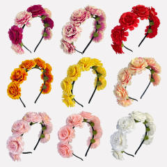 Spring summer new flower headband