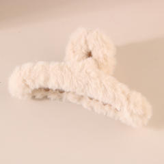 Stuffed Hair Clip Furry Hair Clip Large Hair Volume Shark Clip