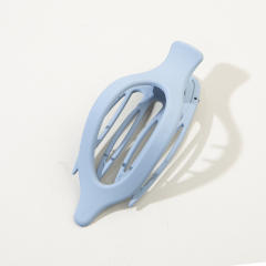 Leaf Oval Hairpin Fashion Simple Back of Head Hairpin Duckbill Clip