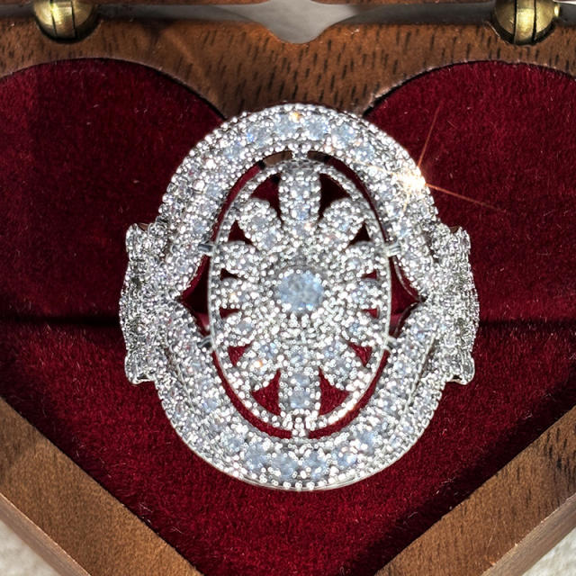 Palace trend diamond finger rings wedding rings