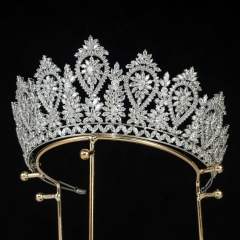 Zircon Hair Band Headwear Show Baroque Headband Hair Accessories Bride Crown