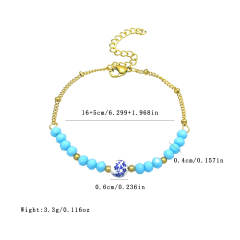 Hot sale boho colorful bead Ceramic beads bracelet for women