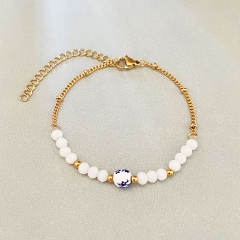 Hot sale boho colorful bead Ceramic beads bracelet for women