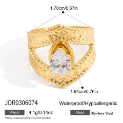 Evil eye series stainless steel rings collection